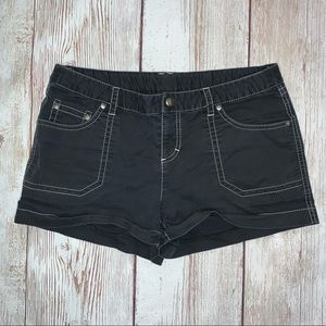 Athleta Black Charcoal Board Shorts Size 8-10